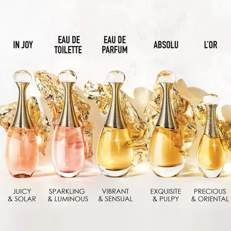 J’adore l’Or : essence de parfum notes florales et intenses